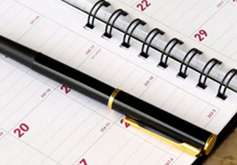 Financial calendar